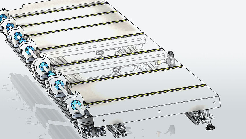 STAN-250 - Schrägbettlader mit Sternüberwurf