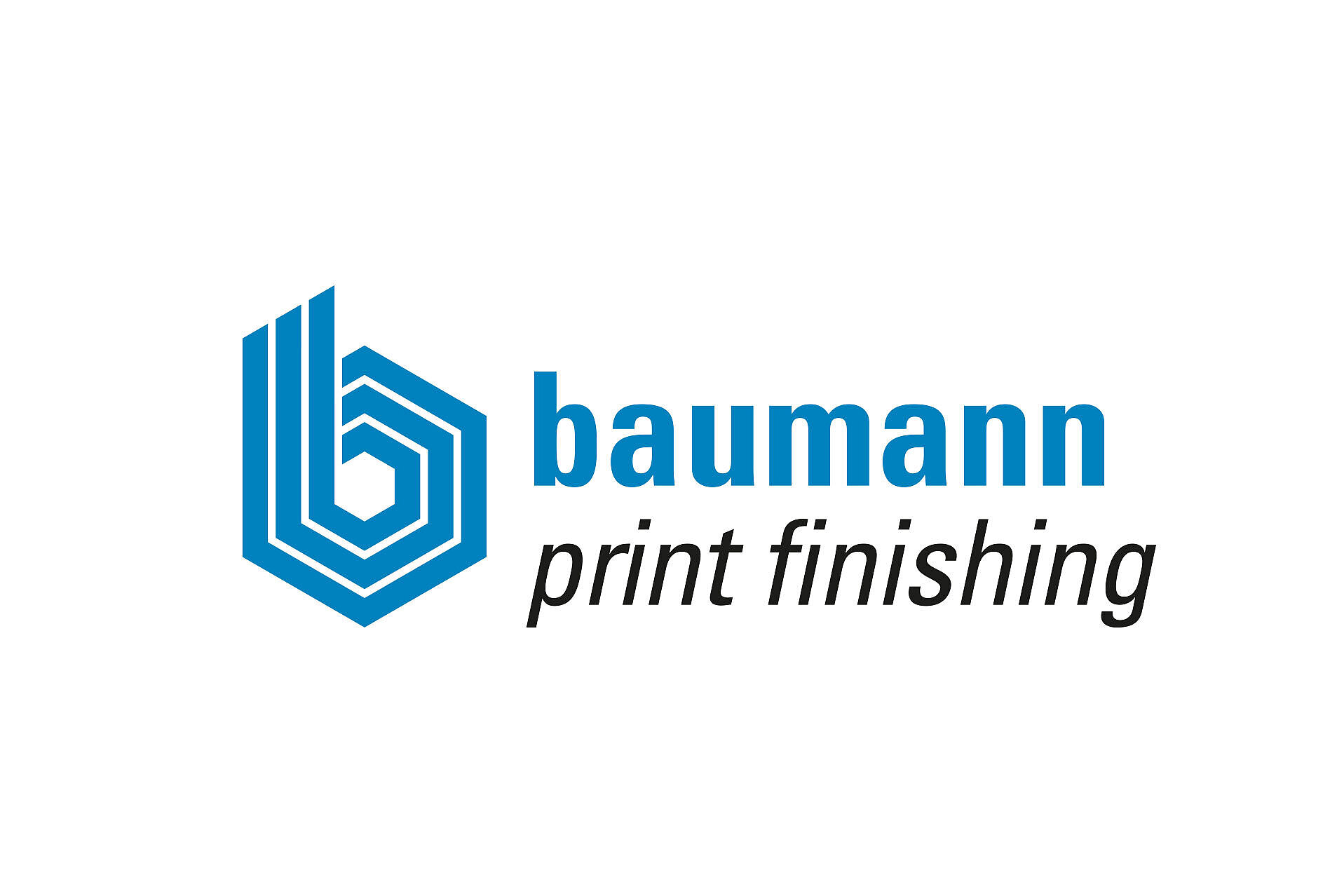 Logo Baumann print finishing