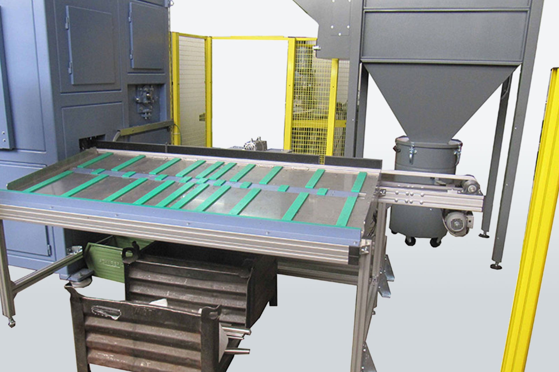 Vollautomatische Abführeinheit